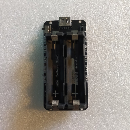Battery case Two Voltage 18650 Lithium BShield