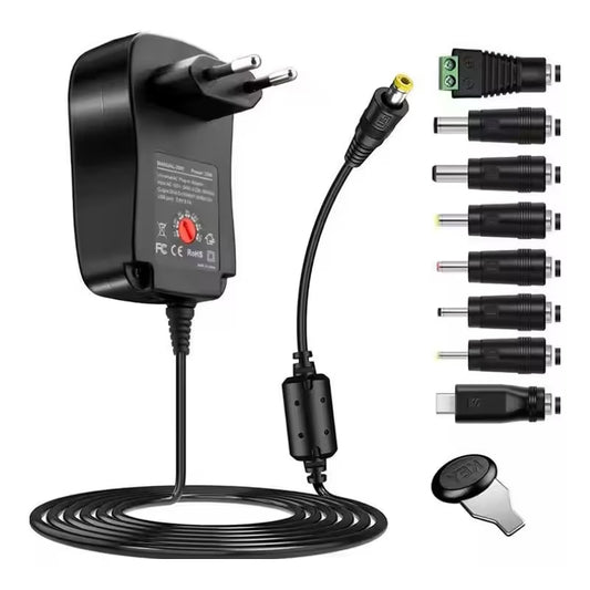 Adaptor universal 3/4.5/5/6/7.5/9/12V