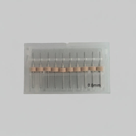Drill bit 0.8mm (10pcs)