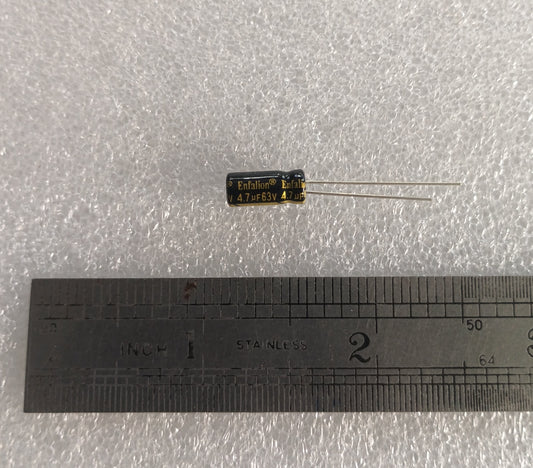 Capacitor 4.7/63