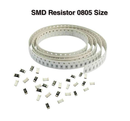 SMD 0805 resistor 0.125W (100 ohm)