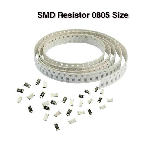 SMD 0805 resistor 0.125W (100 ohm)