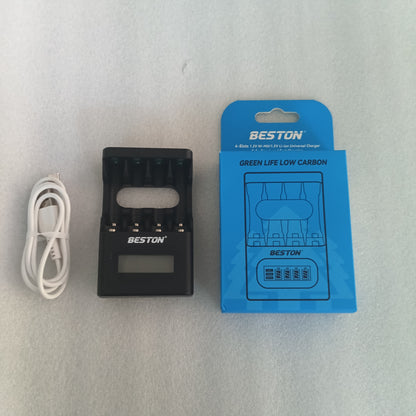 Battery charger for 1.2V and 1.5V NI-MH/LI-ION battery