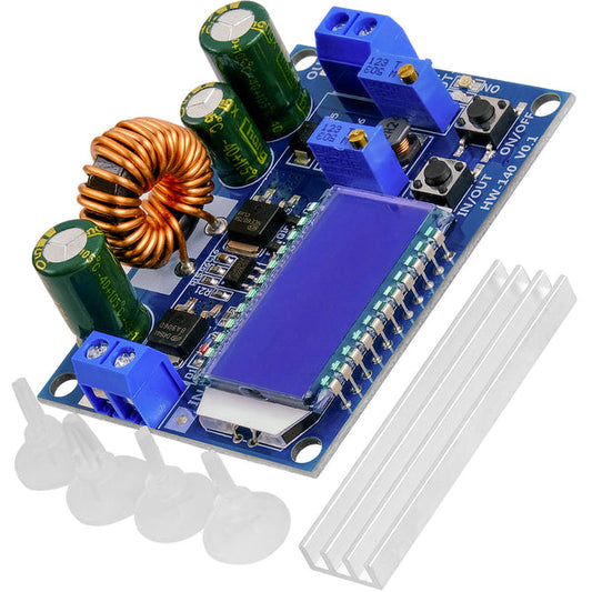 Converter DC 5.5-30V to 0.5-30V Digital LCD Display Buck Boost Module
