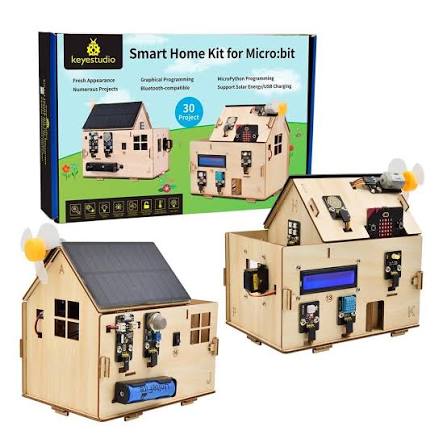 KS4027, micro:bit smart home kit with micro:bit board