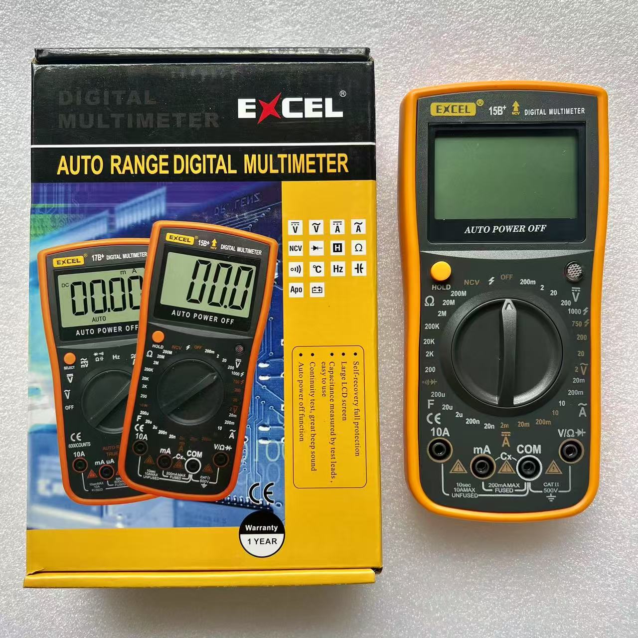 Digital meter, 15B Full-protection multimeter