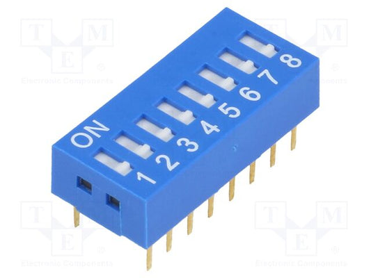 Switch DIP 8-ch