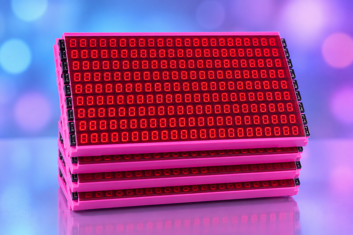 Red transparent plastic sheet
