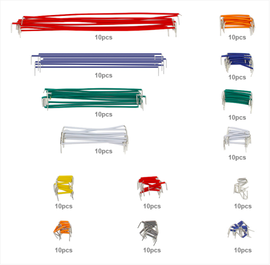 Ks0334 Keyestudio Box-Packed 140 Breadboard Jumper Wire Bundle 3PCS