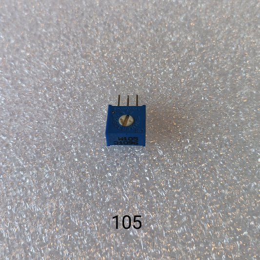 Preset 1Mohm  Single turn