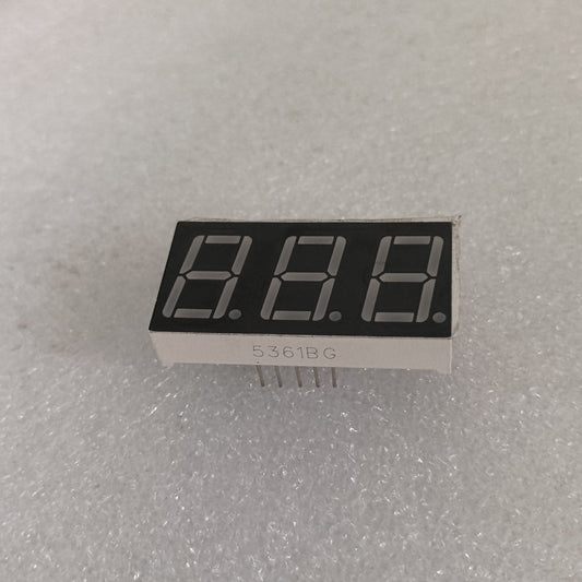 7-segment (0.5”three digits)CA