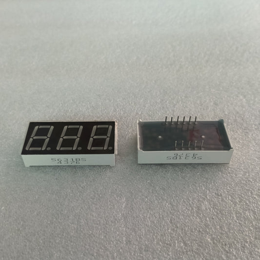 7-segment (0.5”three digits)BS CA*