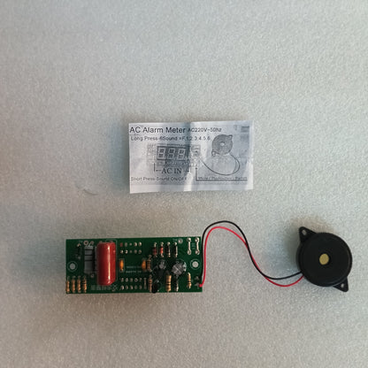 AC Alarm Meter with passive buzzer