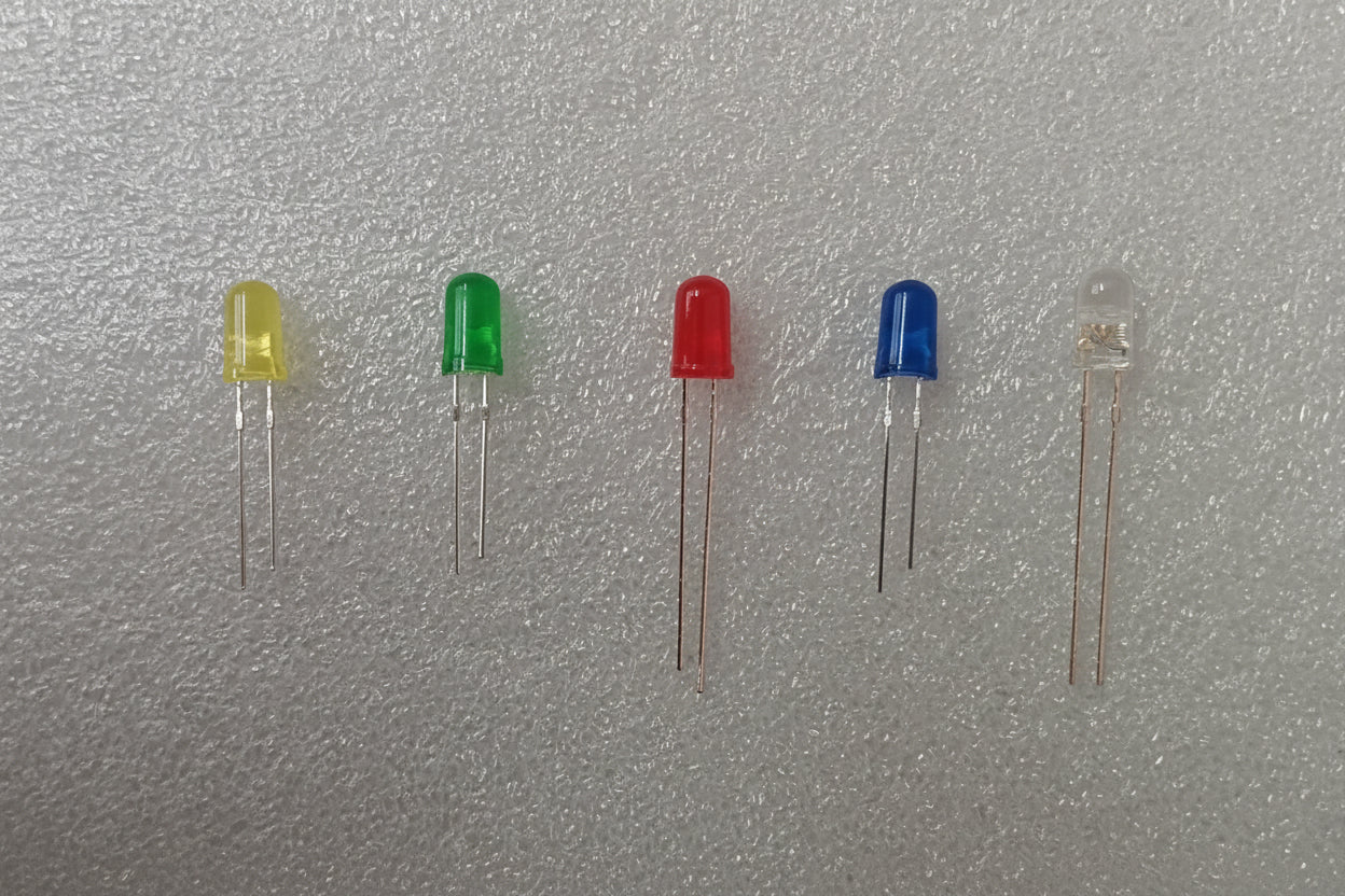 LED diffuse (yellow) (5mm)