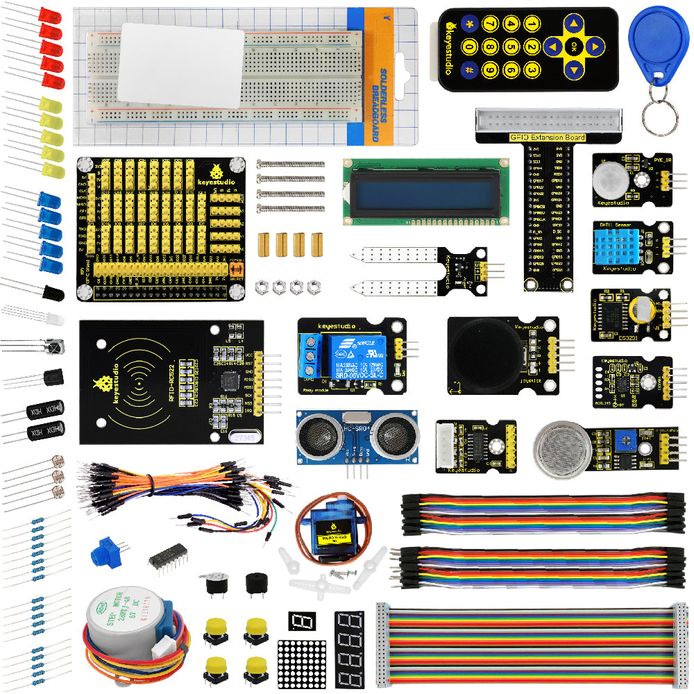 Ks0221 keyestudio New Ultimate Starter Learning Kit for Raspberry Pi
