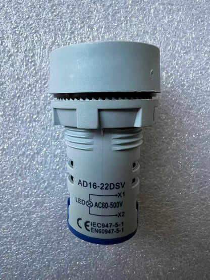 AC volt meter panel light