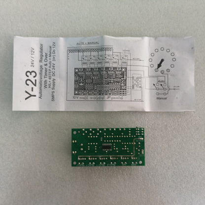 Automatic voltage regulator with timer & over Y-23