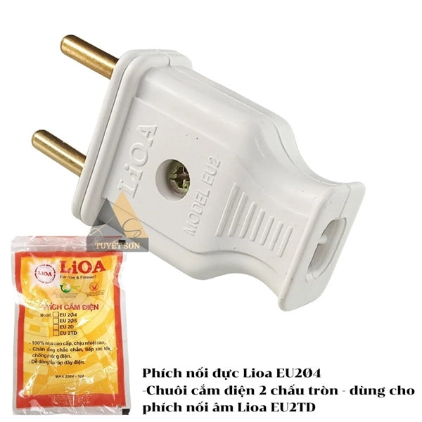 Lioa 2pin plug male