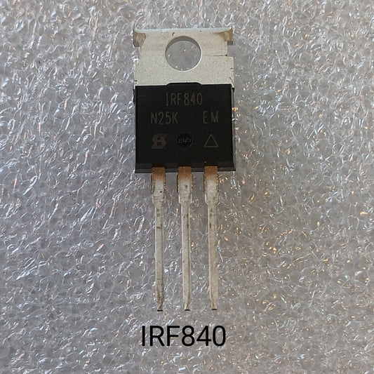MOSFET, IRF 840