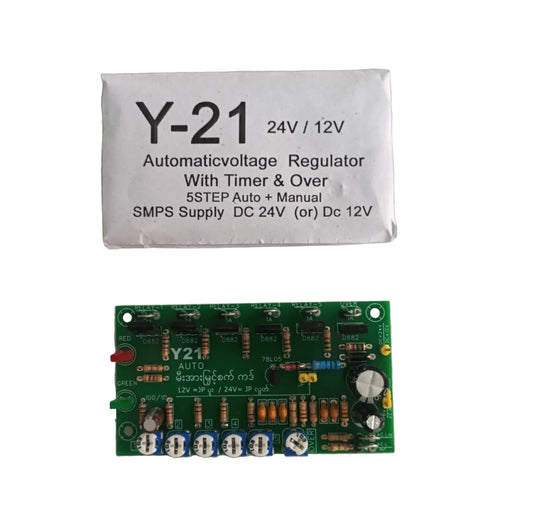 Automatic voltage regulator with timer & over Y-21