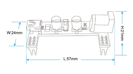 KS0280 Keyestudio Special power module for bread board