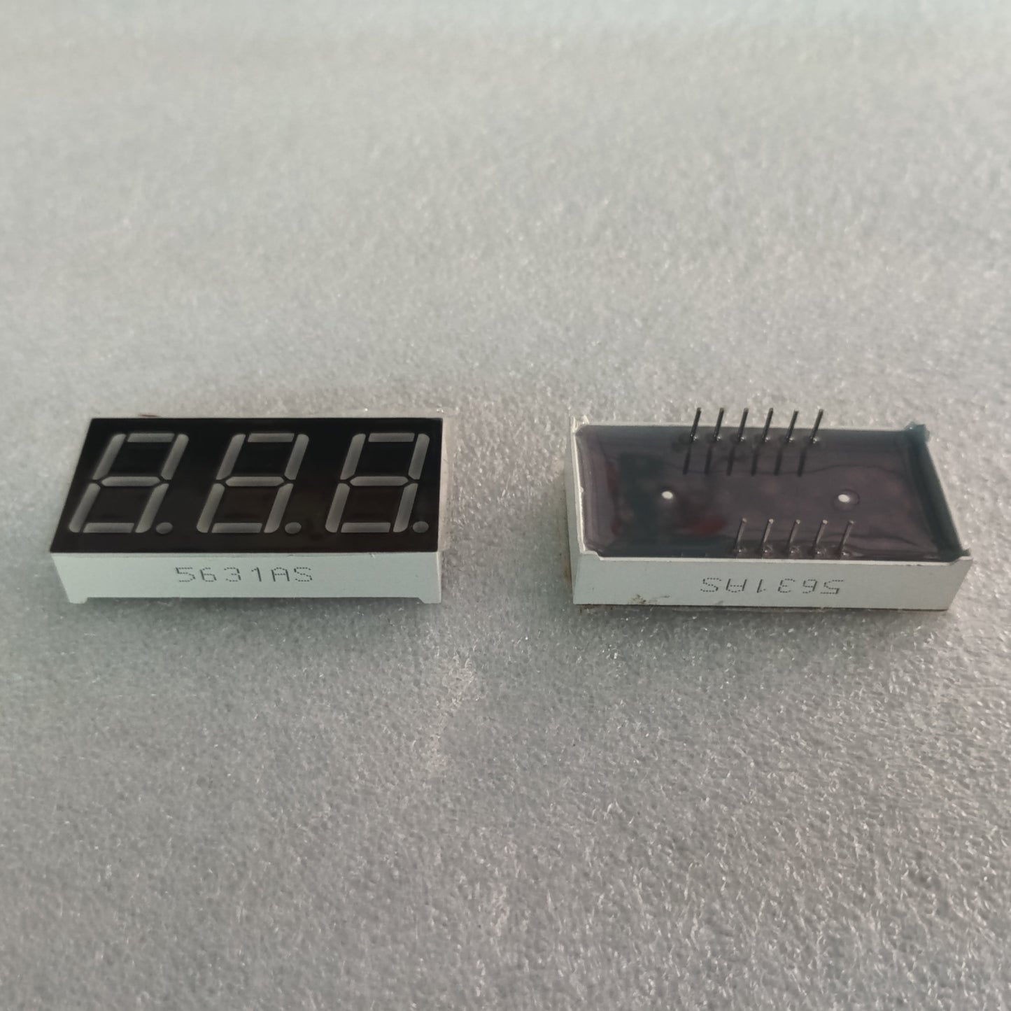 7-segment (0.5”three digits)AS CC*