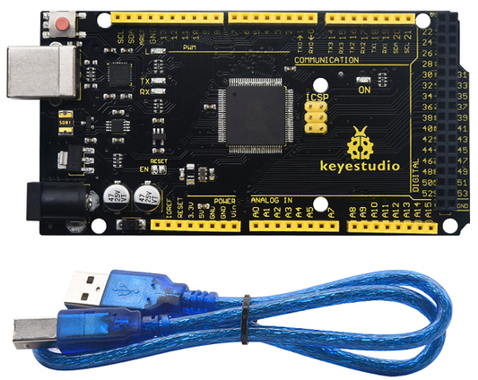 KS0498 Keyestudio MEGA 2560 R3 Development Board(Compatible Arduino) + usb cable