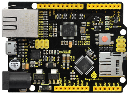 KS0304 W5500 ETHERNET shield for Uno (WITHOUT POE)