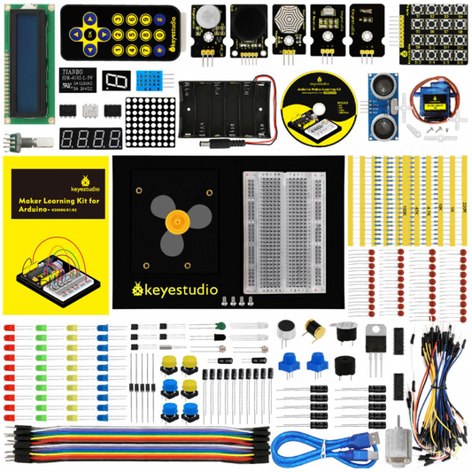 KS0080  Keyestudio Maker learning kit for Arduino starter (without Arduino)