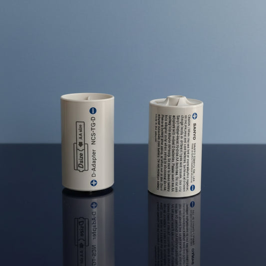 Battery adapter AA to D (Sanyo)