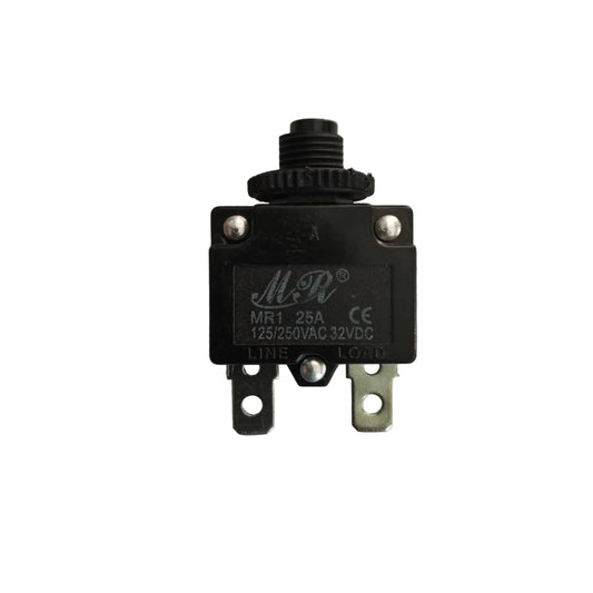Circuit breaker 25A overload protector thermal switch