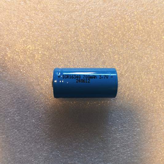 Battery 16340 (3.7V, 700mAh)