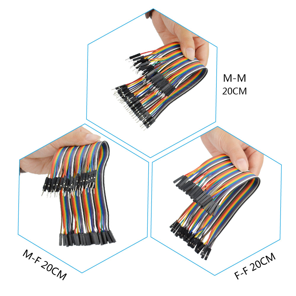 KS0325
jumper wires pack of 40 (3PCs)