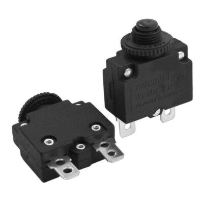 Circuit breaker overload protector thermal switch