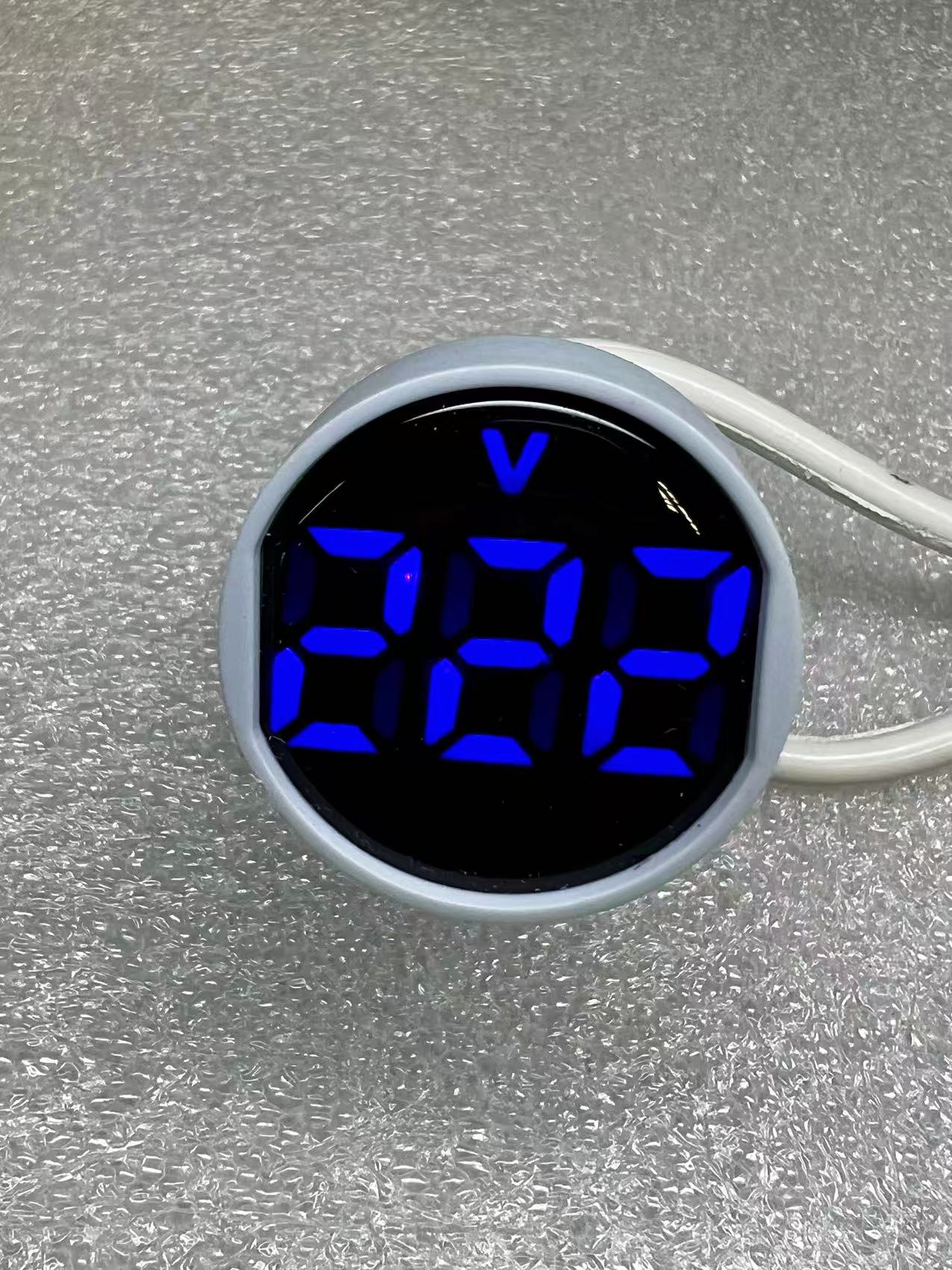 AC volt meter panel light