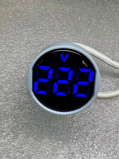AC volt meter panel light