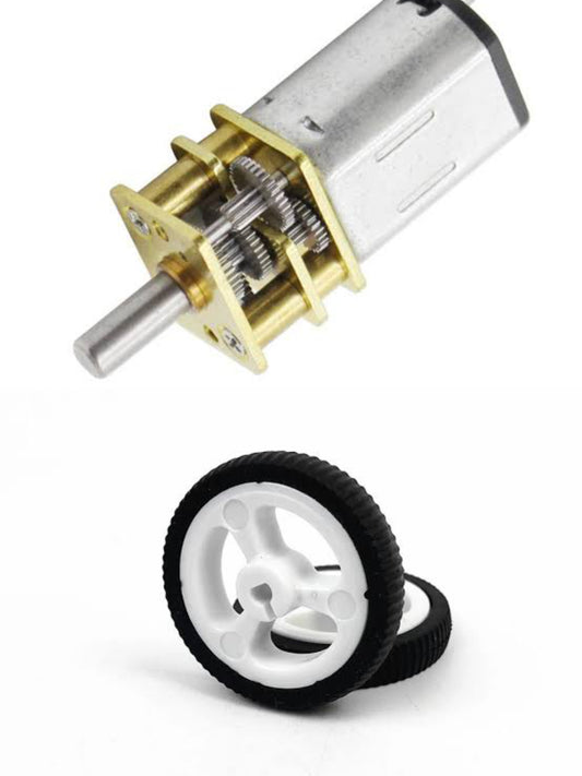 Motor N20 gear with 28.6mm wheel