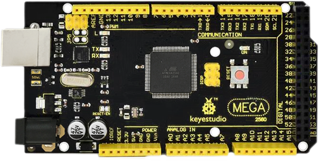 KS0002, KEYESTUDIO MEGA 2560 R3 Compatible with Arduino (USB CABLE included)