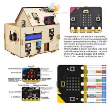 KS4027, micro:bit smart home kit with micro:bit board