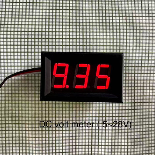 DC volt meter (small) 5~28V