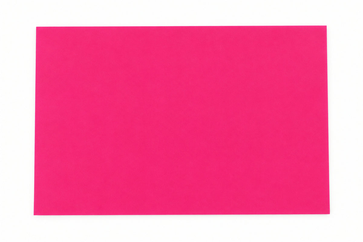 Red transparent plastic sheet