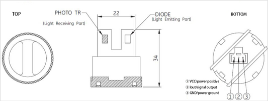 KS0414
 Keyestudio Water Turbidity Sensor V1.0